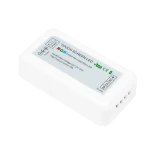 Ασύρματος LED RGB Controller με Μαύρο Στρογγυλό Χειριστήριο Αφής 2.4G RF 12v (192w) - 24v (384w) DC GloboStar 77445