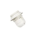 GloboStar® 78960 ΣΕΤ Ντουί E27 με Ροδέλα Πλαστικό Λευκό DIY