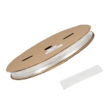 GLOBOSTAR® SHRINKTUBE 79813 Θερμοσυστελλόμενο Μακαρόνι Στεγανοποίησης για Neon Flex LED Αδιάβροχο IP65 - Διάφανο - Μ1000 x Π1.6 x Υ1.6cm/Π1 x Υ1cm - Ρολό 100 Μέτρων