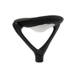 GLOBOSTAR® SQUARE 12117 Φωτιστικό Στύλου/Κολώνας Πλατείας/Πάρκου με Ασύρματο Χειριστήριο LED 25W 2500lm 120° Ενσωματωμένο Φωτοβολταϊκό Panel 5V 12W & Επαναφορτιζόμενη Μπαταρία Li-ion 3.2V 24000mAh με Αισθητήρα Κίνησης-Ημέρας-Νύχτας Αδιάβροχο IP65 Ψυχρό Λε