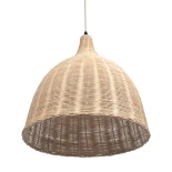kelvo® BAHAMAS KLV-102-0002 Κρεμαστό Φωτιστικό Οροφής για Λάμπα με Ντουί E27 AC 220-240V IP20 - Μπεζ - Μ45 x Π45 x Υ45cm