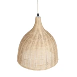 kelvo® BAHAMAS KLV-102-0002 Κρεμαστό Φωτιστικό Οροφής για Λάμπα με Ντουί E27 AC 220-240V IP20 - Μπεζ - Μ45 x Π45 x Υ45cm