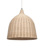 kelvo® BAHAMAS KLV-102-0003 Κρεμαστό Φωτιστικό Οροφής για Λάμπα με Ντουί E27 AC 220-240V IP20 - Μπεζ - Μ60 x Π60 x Υ60cm