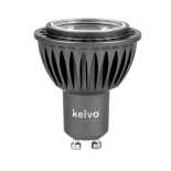 kelvo® KYRON 10° KLV-103-0007 Σποτ GU10 MR16 LED 7W 840lm CRI≥90 10° AC 220-240V IP20 Φυσικό Λευκό 4500K Dimmable - CREE CXA Chip - Γκρι Ανθρακί Ματ - Μ5 x Π5 x Υ5.8cm - 3 Χρόνια Εγγύηση