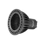 kelvo® KYRON DARK 36° KLV-103-0008 Σποτ GU10 MR16 με Honeycomb Anti-Glare Reflector LED 7W 770lm CRI≥90 36° AC 220-240V IP20 Θερμό Λευκό 2700K Dimmable - CREE CXA Chip - Γκρι Ανθρακί & Μαύρο Ματ - Μ5 x Π5 x Υ5.8cm - 3 Χρόνια Εγγύηση