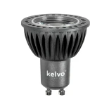 kelvo® KYRON DTW 15° KLV-103-0012 Σποτ GU10 MR16 LED 7W 770lm CRI≥90 15° AC 220-240V IP20 Θερμό Λευκό 3000K έως 1800K Dim-to-Warm Dimmable - Bridgelux COB Chip - Γκρι Ανθρακί Ματ - Μ5 x Π5 x Υ5.8cm - 3 Χρόνια Εγγύηση