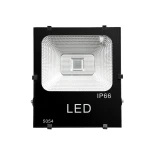 GLOBOSTAR® RGBFLOOD 75602 Προβολέας με IR Ασύρματο Χειριστήριο LED 50W 3250lm 120° AC 220-240V Αδιάβροχο IP66 Πολύχρωμο RGB Dimmable - COB Chip - Μαύρο Ματ - Μ28.5 x Π23.5 x Υ10cm - 2 Χρόνια Εγγύηση