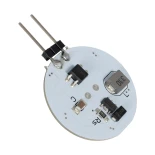 GLOBOSTAR® G4SIDE 76100 Λάμπα G4 LED 4.5W 450lm 120° DC 12-24V IP20 Ψυχρό Λευκό 6000K Dimmable - Sanan SMD Chip - Side Pin - Μ3 x Π3 x Υ0.5cm - 2 Χρόνια Εγγύηση