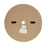 GLOBOSTAR® SHRINKTUBE 79819 Θερμοσυστελλόμενο Μακαρόνι Στεγανοποίησης για Neon Flex LED Αδιάβροχο IP65 - Μαύρο Ματ - Μ10000 x Π1.2 x Υ1.2cm/Π1 x Υ1cm - Ρολό 100 Μέτρων