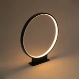 GLOBOSTAR® LUNEA GLB-103-0009 Φωτιστικό Κολωνάκι Κήπου LED 15W 1350lm 120° AC 220-240V Αδιάβροχο IP65 Θερμό Λευκό 2700K - Sanan SMD Chip - Γκρι Ανθρακί Ματ - Μ45 x Π3 x Υ50cm - 3 Χρόνια Εγγύηση