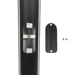 GLOBOSTAR® STILIA GLB-103-0023 Στύλος/Κολώνα για Φωτιστικό Πλατείας/Πάρκου/Κήπου LED 72W 6480lm 120° AC 220-240V Αδιάβροχο IP65 Θερμό Λευκό 2700K - Sanan SMD Chip - Γκρι Ανθρακί Ματ - Μ11.5 x Π7.5 x Υ300cm - 3 Χρόνια Εγγύηση