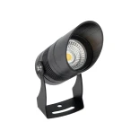 GLOBOSTAR® GARDO GLB-103-0025 Φωτιστικό Σποτ για Φυτά - Δέντρα με Βάση Κήπου / Καρφωτό LED 10W 900lm 24° DC 24V Αδιάβροχο IP65 Θερμό Λευκό 2700K - Sanan SMD Chip - Γκρι Ανθρακί Ματ - Μ5 x Π5 x Υ33cm - 3 Χρόνια Εγγύηση