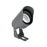 GLOBOSTAR® TREKO GLB-103-0026 Φωτιστικό Σποτ για Φυτά - Δέντρα με Βάση Κήπου / Καρφωτό LED 3W 270lm 5° DC 24V Αδιάβροχο IP65 Θερμό Λευκό 2700K - Sanan SMD Chip - Γκρι Ανθρακί Ματ - Μ6 x Π6 x Υ24cm - 3 Χρόνια Εγγύηση