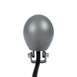 GLOBOSTAR® GARDIS GLB-103-0027 Φωτιστικό Σποτ για Φυτά - Δέντρα με Βάση Κήπου / Καρφωτό LED 3W 270lm 24° DC 24V Αδιάβροχο IP65 Θερμό Λευκό 2700K - Sanan SMD Chip - Γκρι Ανθρακί Ματ - Μ3 x Π3 x Υ25cm - 3 Χρόνια Εγγύηση