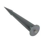 GLOBOSTAR® GARDIS GLB-103-0027 Φωτιστικό Σποτ για Φυτά - Δέντρα με Βάση Κήπου / Καρφωτό LED 3W 270lm 24° DC 24V Αδιάβροχο IP65 Θερμό Λευκό 2700K - Sanan SMD Chip - Γκρι Ανθρακί Ματ - Μ3 x Π3 x Υ25cm - 3 Χρόνια Εγγύηση