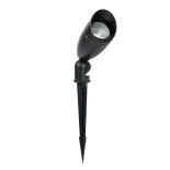 GLOBOSTAR® TRABI GLB-103-0028 Φωτιστικό Σποτ για Φυτά - Δέντρα με Βάση Κήπου / Καρφωτό LED 12W 1080lm 24° DC 24V Αδιάβροχο IP65 Θερμό Λευκό 2700K - Sanan SMD Chip - Γκρι Ανθρακί Ματ - Μ7 x Π7 x Υ37cm - 3 Χρόνια Εγγύηση