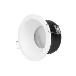 kelvo® SIGMA KLV-101-0042 Χωνευτό Φωτιστικό Downlight Σποτ Μπάνιου για Λάμπα MR16 με Ντουί GU10 AC 220-240V Αδιάβροχο IP65 - Λευκό Ματ - Μ8.5 x Π8.5 x Υ4.5cm / Q7.5cm