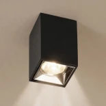 kelvo® LUMINAR KLV-101-0323 Φωτιστικό Downlight Σποτ LED 3W 405lm 36° AC 220-240V IP20 Θερμό Λευκό 2700K - Osram SMD Chip & TÜV SÜD Driver - Μαύρο Ματ - Μ4.2 x Π4.2 x Υ6.6cm - 5 Χρόνια Εγγύηση