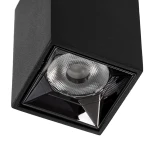 kelvo® LUMINAR KLV-101-0323 Φωτιστικό Downlight Σποτ LED 3W 405lm 36° AC 220-240V IP20 Θερμό Λευκό 2700K - Osram SMD Chip & TÜV SÜD Driver - Μαύρο Ματ - Μ4.2 x Π4.2 x Υ6.6cm - 5 Χρόνια Εγγύηση