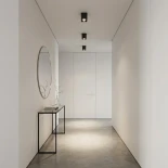 kelvo® LUMINAR KLV-101-0323 Φωτιστικό Downlight Σποτ LED 3W 405lm 36° AC 220-240V IP20 Θερμό Λευκό 2700K - Osram SMD Chip & TÜV SÜD Driver - Μαύρο Ματ - Μ4.2 x Π4.2 x Υ6.6cm - 5 Χρόνια Εγγύηση