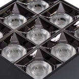 kelvo® LUMINAR KLV-101-0341 Φωτιστικό Downlight Σποτ LED 30W 4200lm 36° AC 220-240V IP20 Φυσικό Λευκό 4500K - Osram SMD Chip & TÜV SÜD Driver - Μαύρο Ματ - Μ12 x Π12 x Υ6.6cm - 5 Χρόνια Εγγύηση