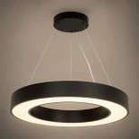 kelvo® RA KLV-101-0365 Κρεμαστό Φωτιστικό Οροφής LED 67W 6700lm 120° AC 220-240V IP20 Ρυθμιζόμενο Λευκό CCT με Χειριστήριο από 2700K έως 6000K Dimmable - Lumileds SMD Chip - Μαύρο Ματ - Μ60 x Π60 x Υ8cm - 3 Χρόνια Εγγύηση