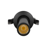 kelvo® DALE KLV-101-0386 Χωνευτό Κινούμενο Φωτιστικό Downlight Σποτ LED 5W 625lm 38° AC 220-240V IP20 Θερμό Λευκό 2700K - Bridgelux COB Chip & TÜV SÜD Driver - Μαύρο Ματ - Μ6.4 x Π6.4 x Υ20cm / Q5.5cm - 5 Χρόνια Εγγύηση