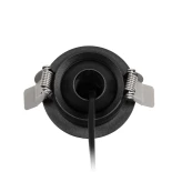 kelvo® DALE KLV-101-0386 Χωνευτό Κινούμενο Φωτιστικό Downlight Σποτ LED 5W 625lm 38° AC 220-240V IP20 Θερμό Λευκό 2700K - Bridgelux COB Chip & TÜV SÜD Driver - Μαύρο Ματ - Μ6.4 x Π6.4 x Υ20cm / Q5.5cm - 5 Χρόνια Εγγύηση