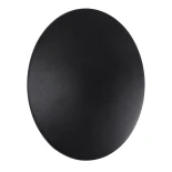 GLOBOSTAR® HELIO-R 60493 Μοντέρνο Φωτιστικό Τοίχου - Απλίκα LED 10W 1100lm 120° AC 220-240V Αδιάβροχο IP65 Φυσικό Λευκό 4500K - Lumileds SMD Chip & TÜV SÜD Driver - Μαύρο Ματ - Μ21 x Π21 x Υ5cm - 5 Χρόνια Εγγύηση