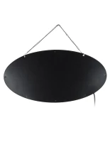 GloboStar® 75685 Φωτιστικό Ταμπέλα LED Οβάλ Σήμανσης PIZZA 5W με Πρίζα AC 230V - Μ48 x Π1.8 x Υ24.5cm