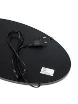 GloboStar® 75685 Φωτιστικό Ταμπέλα LED Οβάλ Σήμανσης PIZZA 5W με Πρίζα AC 230V - Μ48 x Π1.8 x Υ24.5cm