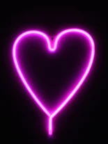 GloboStar® 78593 Φωτιστικό Ταμπέλα Φωτεινή Επιγραφή NEON LED Σήμανσης HEART LINE 5W με Καλώδιο Τροφοδοσίας USB - Μπαταρίας 3xAAA (Δεν Περιλαμβάνονται) - Ροζ