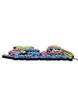 GloboStar® 85854 Φωτιστικό Ταμπέλα Φωτεινή Επιγραφή NEON LED Σήμανσης ITS 5:00 SOMEWHERE PARROT 30W AC 230V με Διακόπτη On/Off Ροζ - Γαλάζιο - Κίτρινο - Πράσινο - Κόκκινο