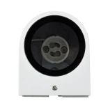 kelvo® MURANO KLV-101-0014 Φωτιστικό Τοίχου / Απλίκα για Λάμπα MR16 με Ντουί GU10 AC 220-240V Αδιάβροχο IP65 - Λευκό Ματ - Μ8 x Π8 x Υ7cm