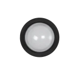 kelvo® NEXA KLV-101-0247 Φωτιστικό Τοίχου / Απλίκα LED 6W 480lm 180° AC 220-240V Αδιάβροχο IP65 Ultra Θερμό Λευκό 1800K - Sanan SMD Chip & TÜV SÜD Driver - Μαύρο Ματ - Μ11 x Π8.5 x Υ11cm - 5 Χρόνια Εγγύηση