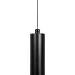 kelvo® ZANE KLV-101-0349 Κρεμαστό Φωτιστικό Οροφής LED 18W 1800lm 120° AC 220-240V IP20 Ρυθμιζόμενο Λευκό CCT με Χειριστήριο από 2700K έως 6000K Dimmable - Lumileds SMD Chip - Σατινέ Χρυσό Βούρτσας & Μαύρο Ματ - Μ15 x Π15 x Υ20cm - 3 Χρόνια Εγγύηση