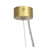 kelvo® ORION KLV-101-0364 Γραμμικό Κρεμαστό Φωτιστικό Οροφής LED 72W 7200lm 120° AC 220-240V IP20 Ρυθμιζόμενο Λευκό CCT με Χειριστήριο από 2700K έως 6000K Dimmable - Lumileds SMD Chip - Χρυσό Πλατίνα - Μ120 x Π5 x Υ7cm - 3 Χρόνια Εγγύηση
