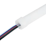 kelvo® AURAFLEX KLV-101-0508 Ταινία Neon Flex LED 14W/m 840lm/m 360° DC 24V Αδιάβροχο IP65 120 x SMD5054 Chip/m Πολύχρωμο RGB+WW Dimmable - Sanan SMD Chip - Μ1000 x Π2 x Υ2cm - Ρολό 10 Μέτρων - 6 Χρόνια Εγγύηση