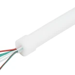 kelvo® AURAFLEX KLV-101-0509 Ψηφιακή Pixel Addressable Ταινία Neon Flex LED 14W/m 840lm/m 360° DC 24V Αδιάβροχο IP65 120 x SMD5054 Chip/m 20 x Pixel/m Πολύχρωμο RGB+WW Dimmable SPI/TTL Protocol IC TM1814 - Sanan SMD Chip - Μ1000 x Π2 x Υ2cm - Ρολό 10 Μέτρ