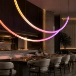 kelvo® GLOWFLEX KLV-101-0518 Ψηφιακή Pixel Addressable Ταινία Neon Flex με Πλεκτή Υφασμάτινη Επένδυση LED 14W/m 840lm/m 360° DC 24V Αδιάβροχο IP65 120 x SMD5054 Chip/m 20 x Pixel/m Πολύχρωμο RGB+WW Dimmable SPI/TTL Protocol IC TM1814 - Sanan SMD Chip - Μ1