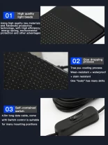 GLOBOSTAR® MATRIX GLB-106-0007 Κυλιόμενη Ψηφιακή Επιγραφή / Κορνίζα 33x20cm P4.5 64x32 Pixel LED 10W AC 220-240V Αδιάβροχο IP65 Πολύχρωμο RGB - Bluetooth Control μέσω iPIXEL APP - Μ34.5 x Π0.4 x Υ20cm - 2 Χρόνια Εγγύηση