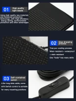 GLOBOSTAR® MATRIX GLB-106-0008 Εύκαμπτη Κυλιόμενη Ψηφιακή Επιγραφή 33x20cm P4.5 64x32 Pixel LED 10W AC 220-240V Αδιάβροχο IP65 Πολύχρωμο RGB - Bluetooth Control μέσω iPIXEL APP - Μ33 x Π0.4 x Υ20cm - 2 Χρόνια Εγγύηση