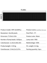 GLOBOSTAR® MATRIX GLB-106-0013 Εύκαμπτη Κυλιόμενη Ψηφιακή Επιγραφή 192x28cm P7 256x32 Pixel LED 40W AC 220-240V Αδιάβροχο IP65 Πολύχρωμο RGB - Bluetooth Control μέσω iPIXEL APP - Μ192 x Π0.4 x Υ28cm - 2 Χρόνια Εγγύηση
