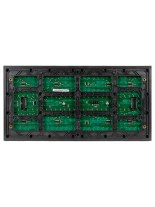 GLOBOSTAR® MODULCO 90383 Module Πλακίδιο Κυλιόμενης Ψηφιακής Επιγραφής/Οθόνης 32x16cm P10 LED 40W Nits ≥5500cd/㎡ DC 5V Αδιάβροχο IP65 Μπλε - Μ32 x Π1.5 x Υ16cm - 2 Χρόνια Εγγύηση