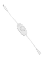 GLOBOSTAR® 73305 CORE Dimmer 1CH DC 12-24V 5A 120W Max IP20 - Rotary Dimming - Λευκό - M6.5xΠ3xΥ3.5cm - 2 Χρόνια Εγγύηση
