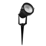 GLOBOSTAR® ROOT 75585 Φωτιστικό Σποτ για Φυτά - Δέντρα με Βάση Κήπου / Καρφωτό LED 10W 800lm 35° DC 12V Αδιάβροχο IP67 Κόκκινο Dimmable - Bridgelux COB Chip - Μαύρο - Μ6 x Π6 x Υ12.5cm - 2 Χρόνια Εγγύηση