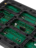 GLOBOSTAR® MODULCO 90383 Module Πλακίδιο Κυλιόμενης Ψηφιακής Επιγραφής/Οθόνης 32x16cm P10 LED 40W Nits ≥5500cd/㎡ DC 5V Αδιάβροχο IP65 Μπλε - Μ32 x Π1.5 x Υ16cm - 2 Χρόνια Εγγύηση