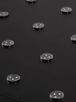 GloboStar® 90117 Digital Pixel Addressable Facade Panel - Ψηφιακό Πάνελ Πρόσοψης Κτιρίων LED SMD 3535 75W/m2 100LED/m2 100PIXEL/m2 SPI/TTL Protocol IC UCS512B 4500lm/m2 120° DC 12V IP67 RGB - Μαύρο Σώμα - Μ100 x Π100 x Υ3cm