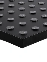 GloboStar® 90118 Digital Pixel Addressable Facade Panel - Ψηφιακό Πάνελ Πρόσοψης Κτιρίων LED SMD 3535 225W/m2 300LED/m2 300PIXEL/m2 SPI/TTL Protocol IC UCS512B 13500lm/m2 120° DC 12V IP67 RGB - Μαύρο Σώμα - Μ100 x Π100 x Υ3cm