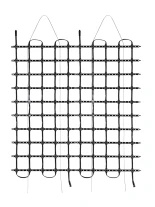GloboStar® 90141 Digital Pixel Addressable Facade Soft Net Panel - Ψηφιακό Εύκαμπτο Δίχτυ Πάνελ Πρόσοψης Κτιρίων LED SMD 3535 75W/m2 100LED/m2 100PIXEL/m2 SPI/TTL Protocol IC UCS512B 4500lm/m2 120° DC 12V IP67 RGB - Μαύρο Σώμα - Μ100 x Π100 x Υ1.7cm